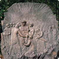 第十處 耶穌被脫去衣服